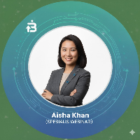 Foto Aisha Khan, Spesialis Konten Edukasi Quotex